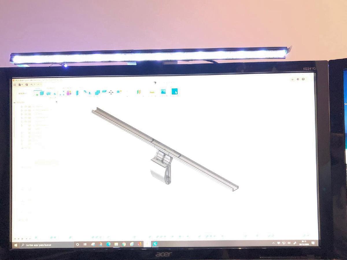 Lampada do monitor