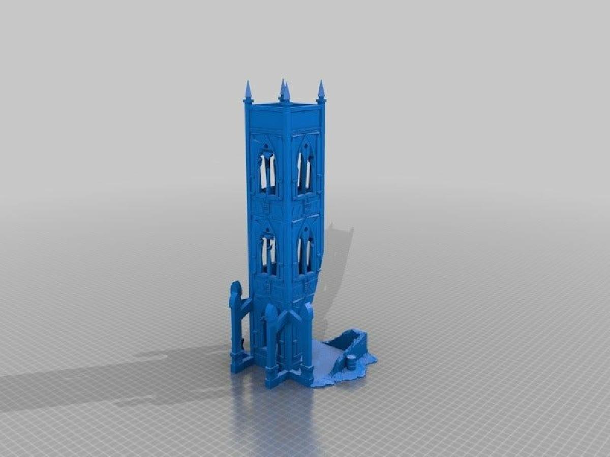 Torre de dados de terreno Warhammer 40k
