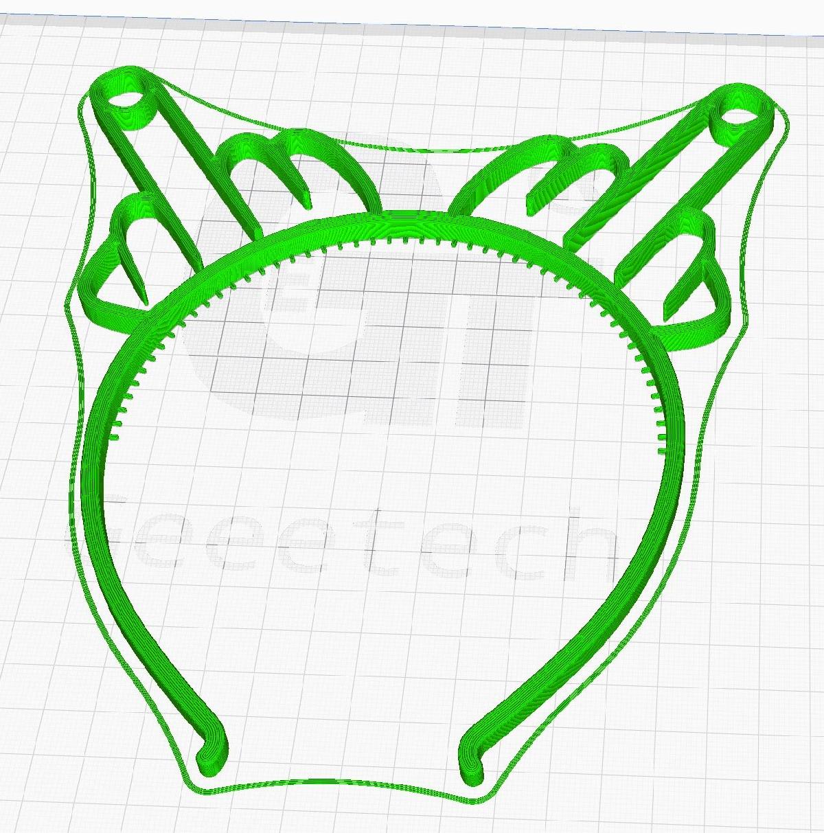 Diadema do dedo medio/faixa de cabeca