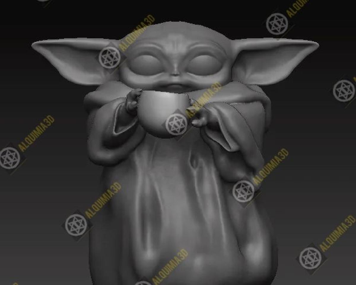 Copo yoda do bebe