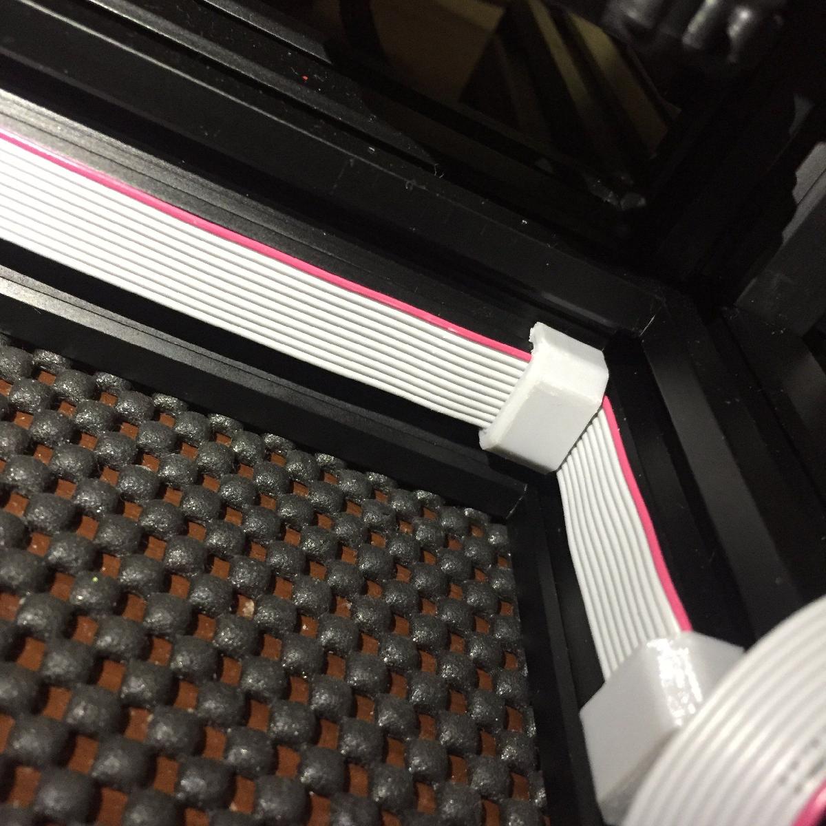 Creality Ender 3 Display Fita Cabo Clip