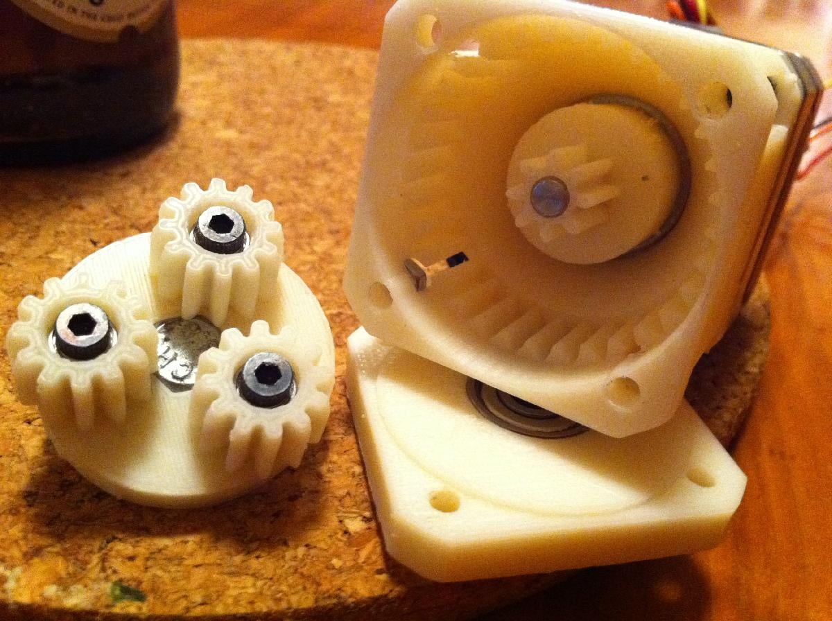 Nema 17 Stepper 5:1 Redutor Planetário