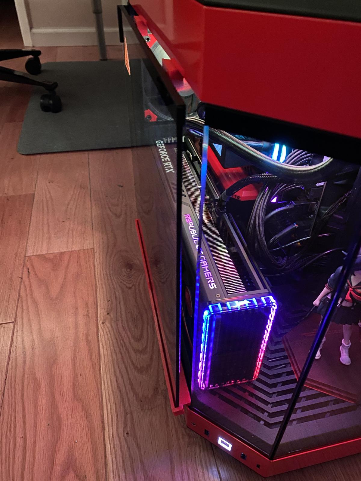 Espacador de vidro frontal Hyte Y60