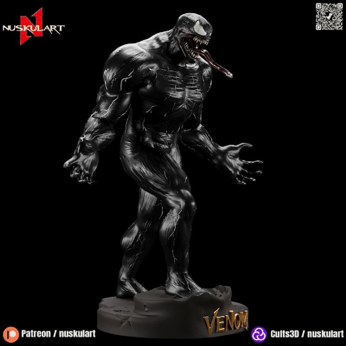 Venom   Marvel   Modelo Raro Colecionavel