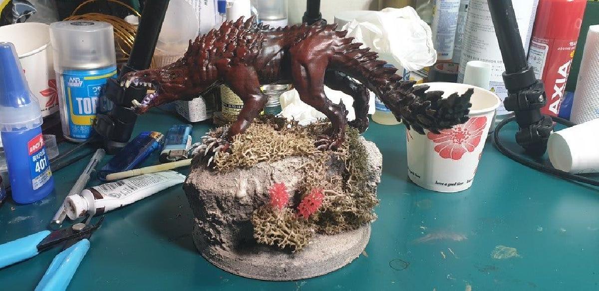 Monster Hunter World Odogaron posou