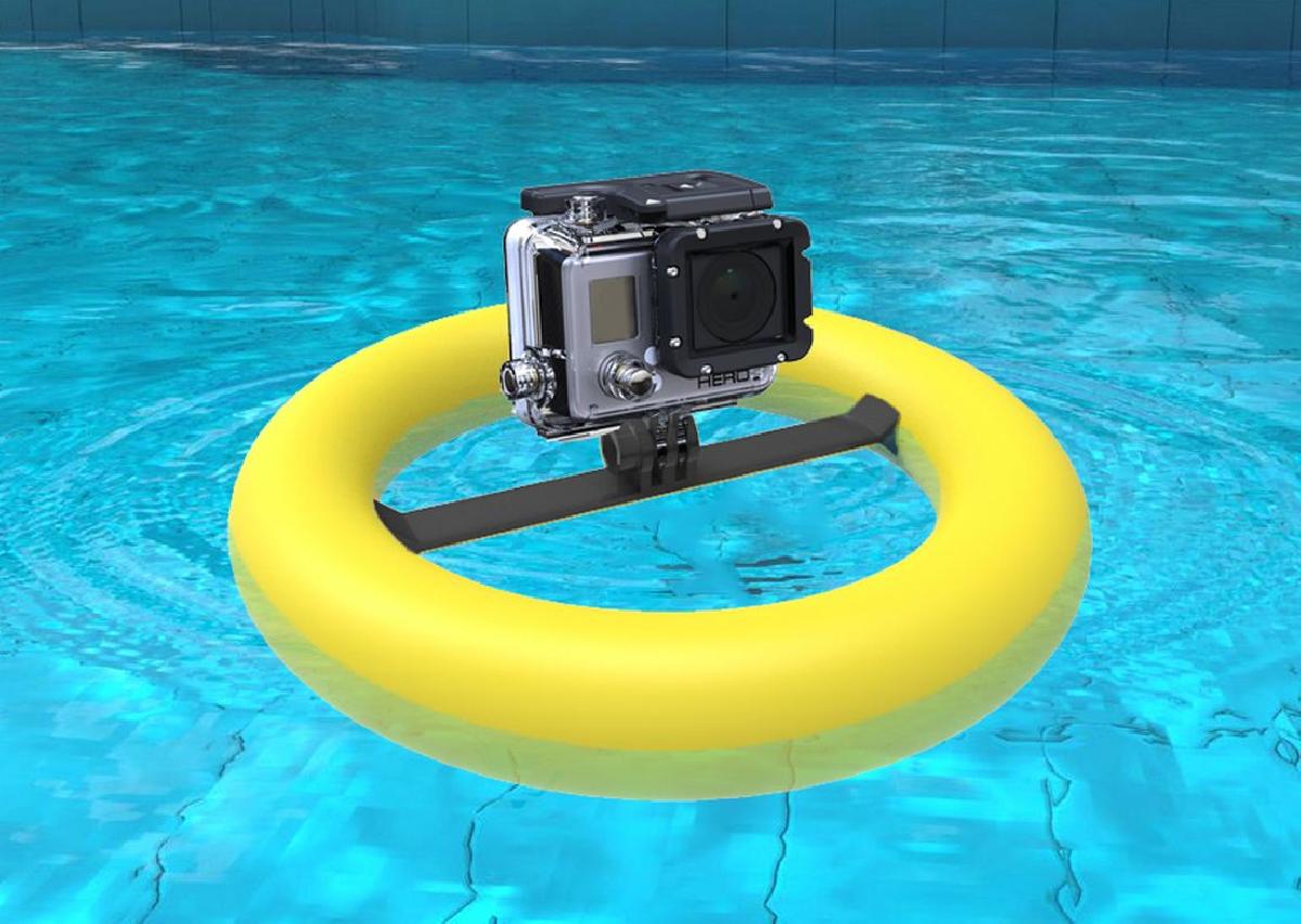 Suporte flutuante para Gopro