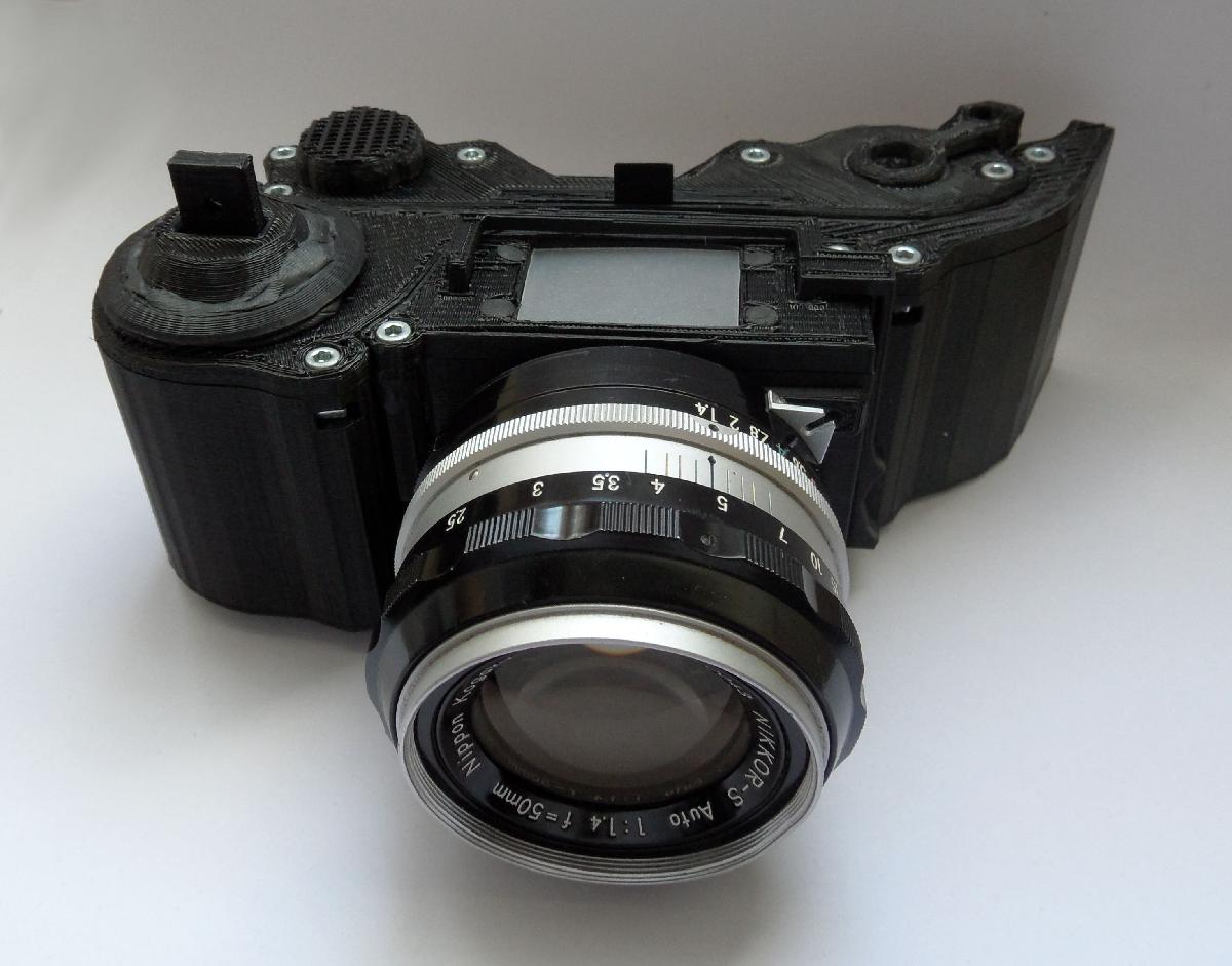 Camera 3DPrinted Open Reflex