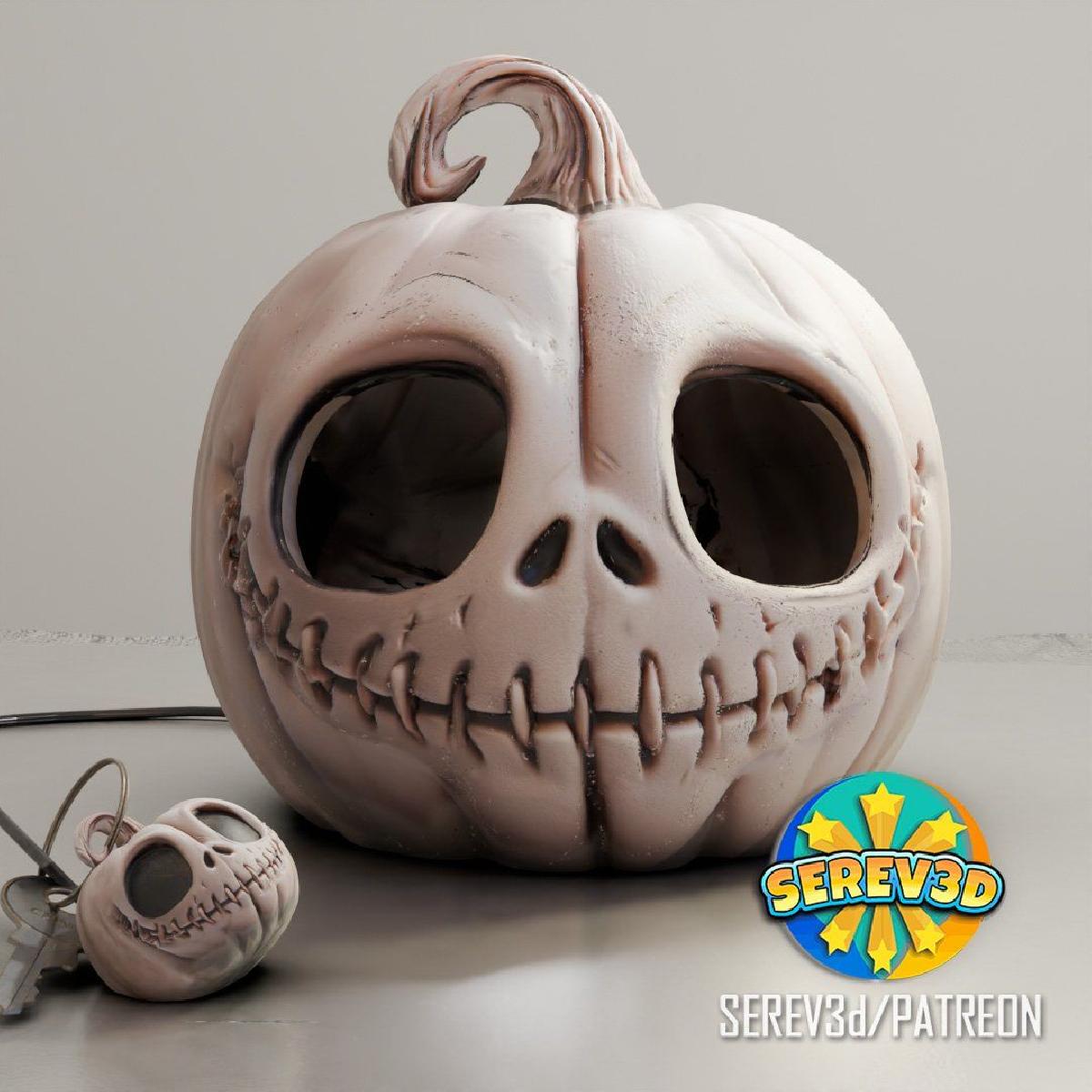 Jack Skellington Abobora   SEREV3d
