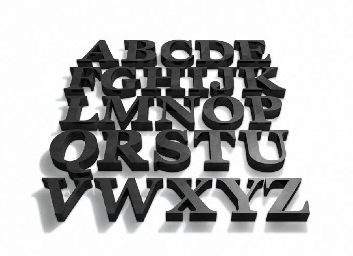 Letras / alfabeto completo