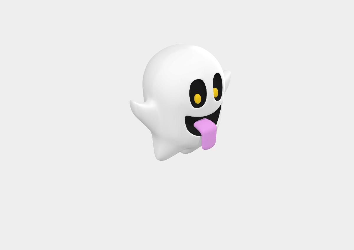 Emoji de fantasma