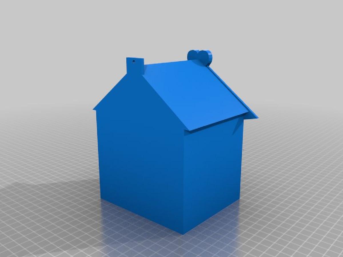 Caixa de Passaro Chapim Azul