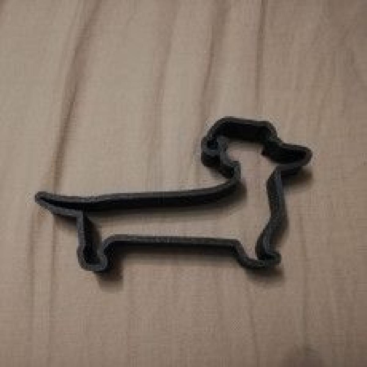 Natal Dachshund Dog Cookie Cutter