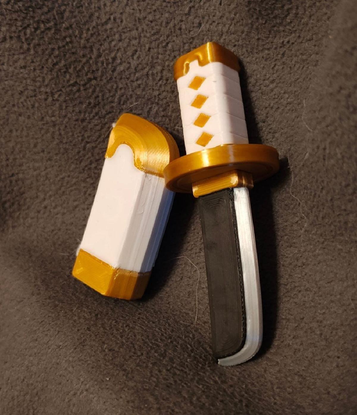 Wado Ichimonji   Espada de brinquedo de bolso Katana Fidget