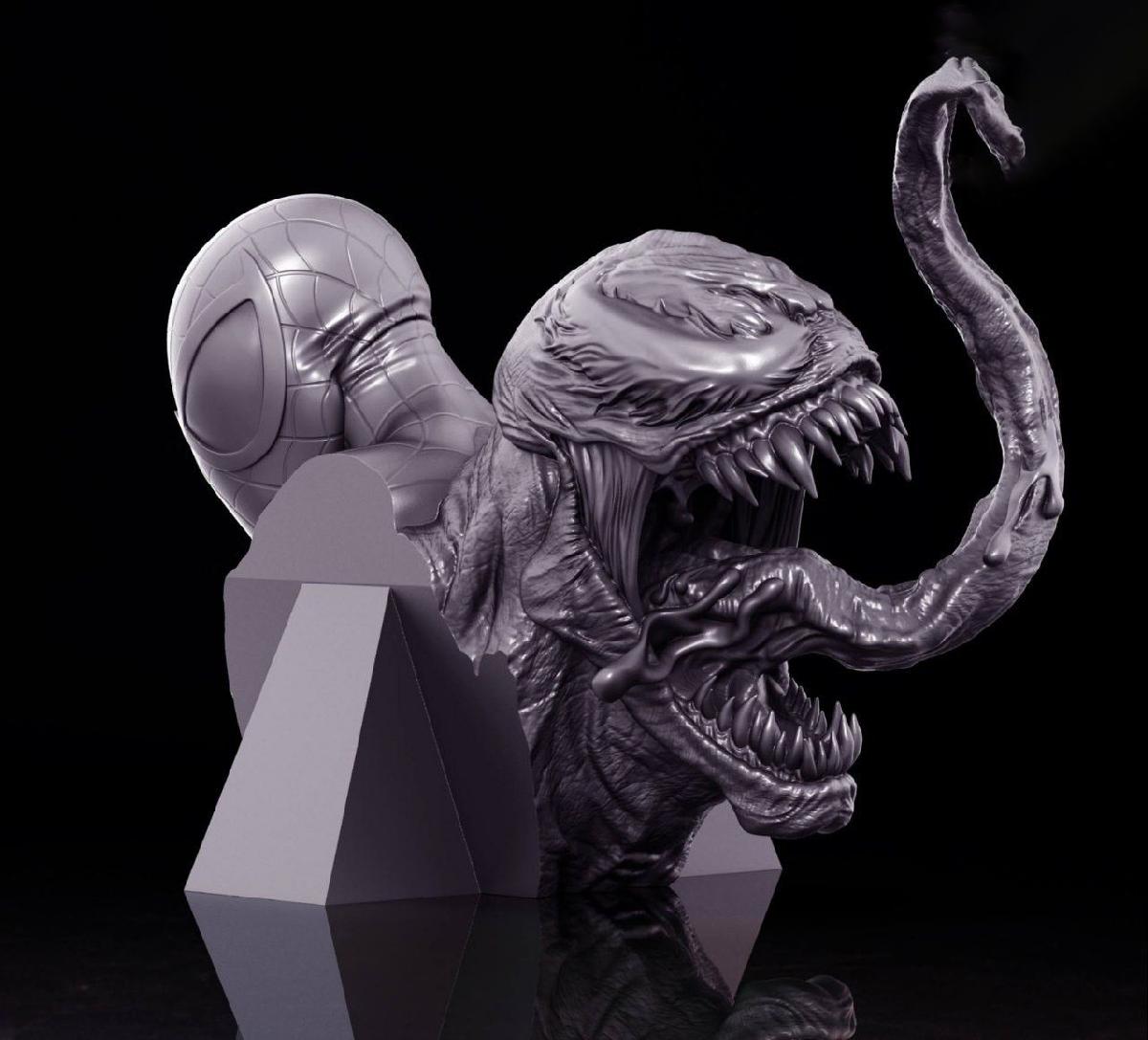 Venom Spider Man impressao 3d