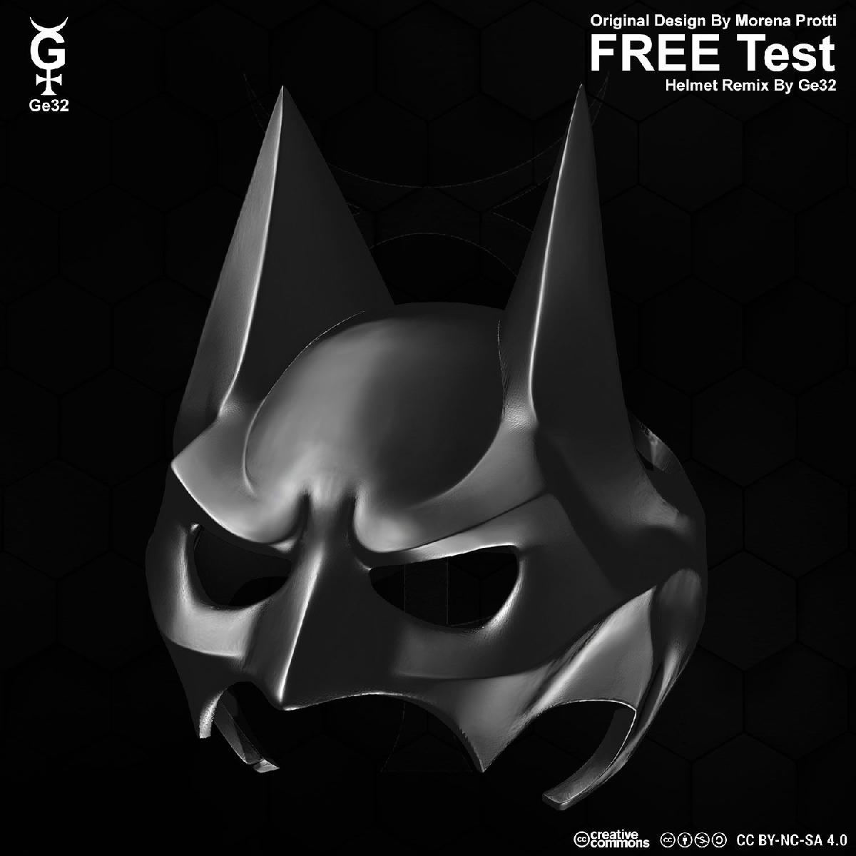 BAT CAT (FREE SIZE TEST) Capacete