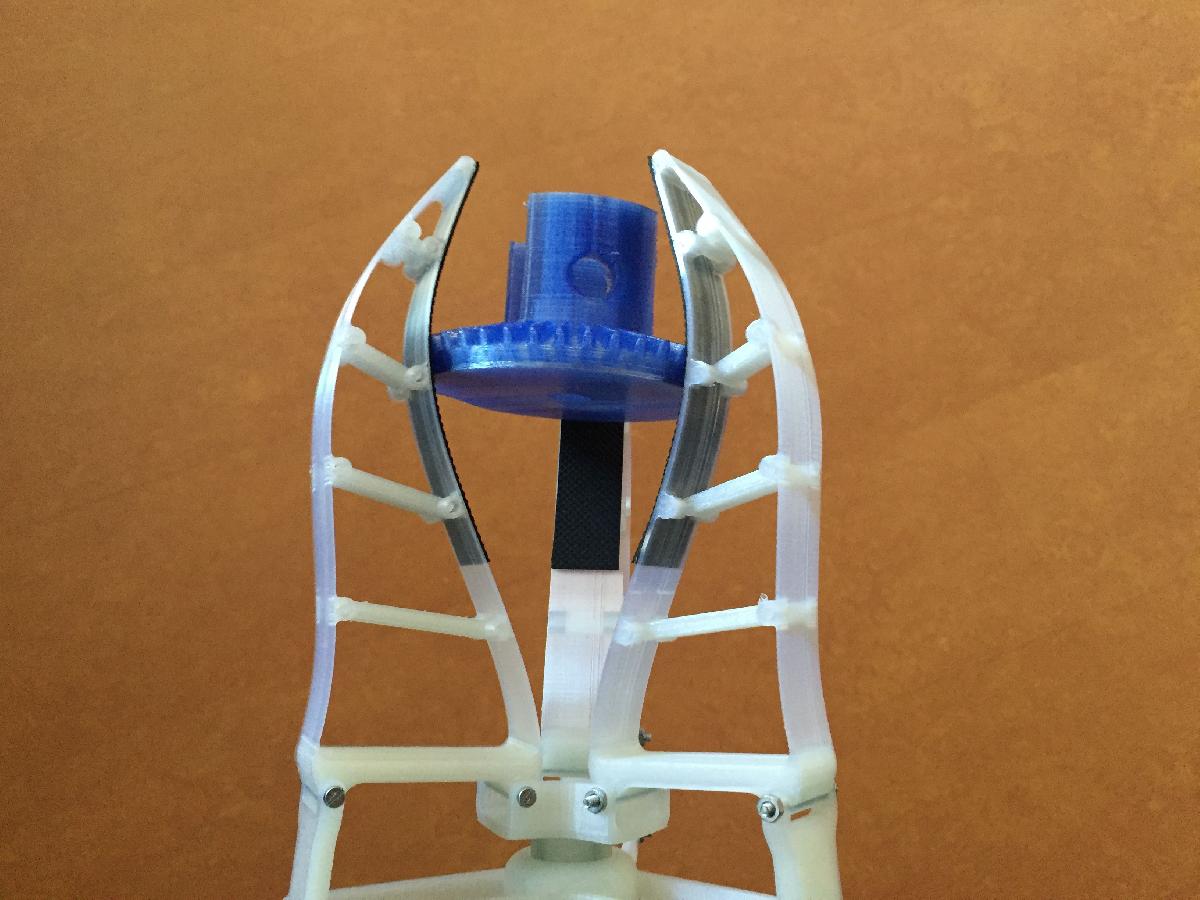 Bracadeira de efeito Festo Fin Ray