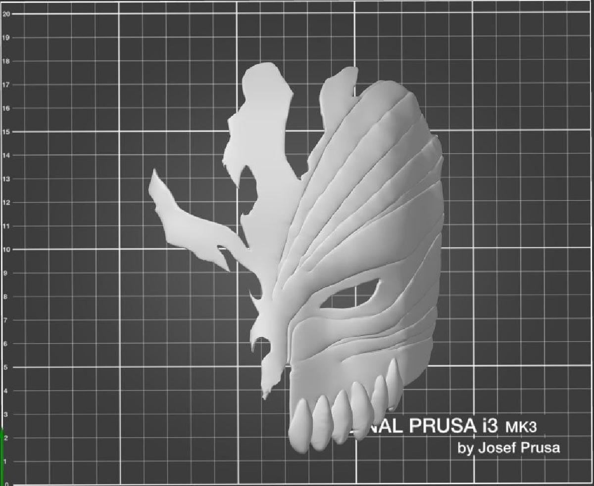 Ichigo Kurosaki Meia Mascara Oca Bleach