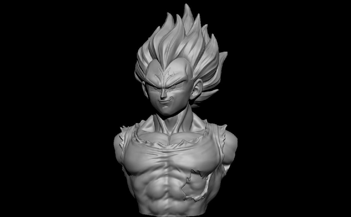 Busto de Majin Vegeta 