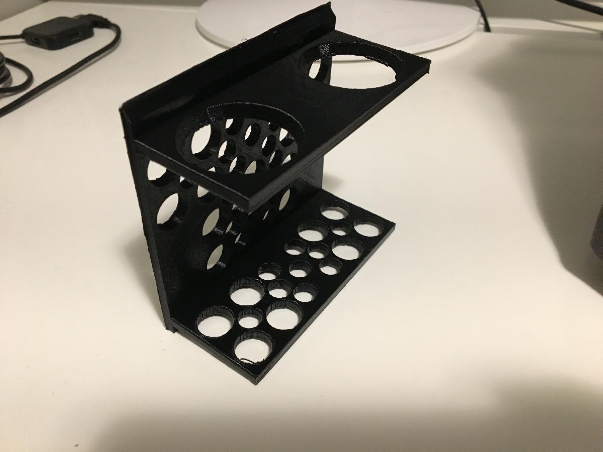 Suporte de escova de dentes eletrica