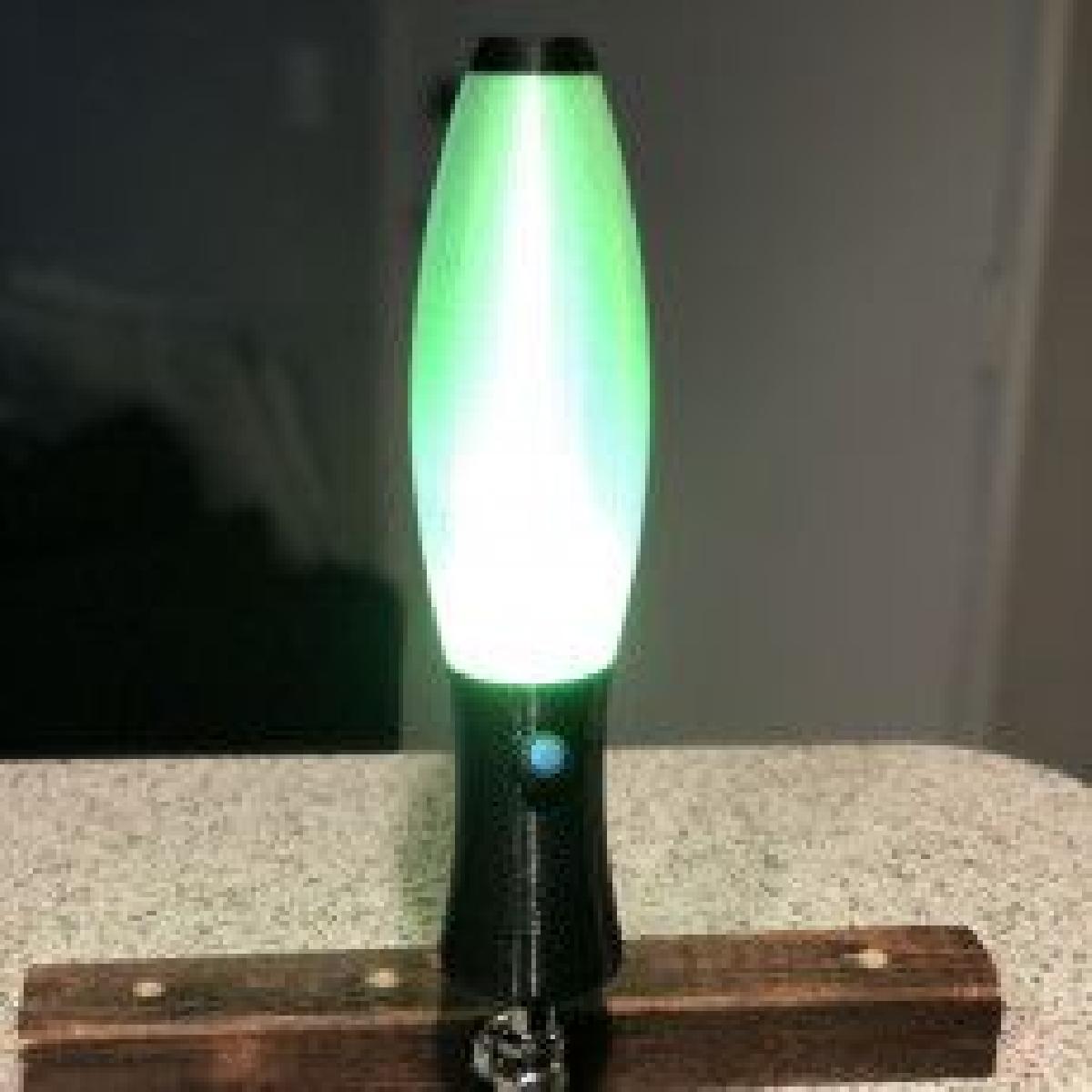 Alca de torneira de lampada de lava