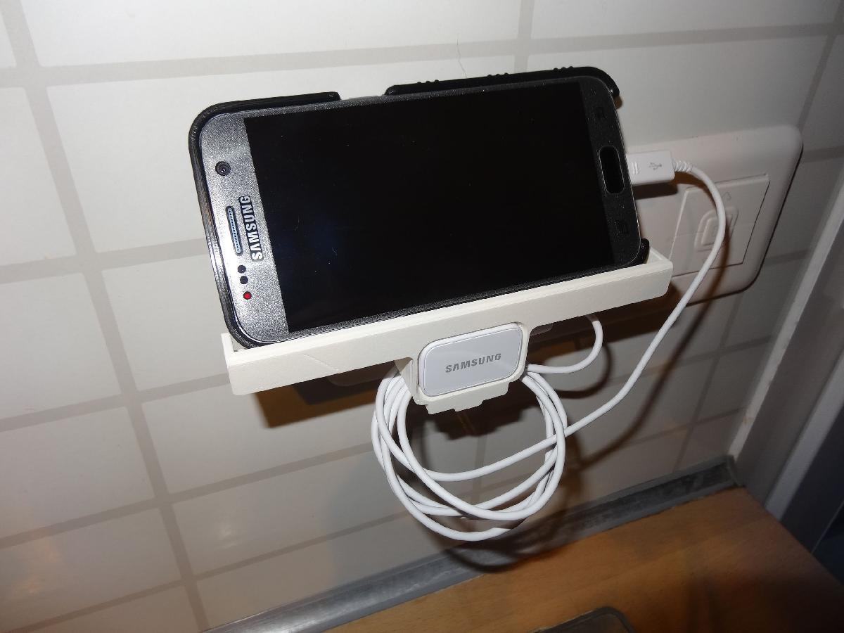 Suporte de carregador de telefone celular Samsung S7