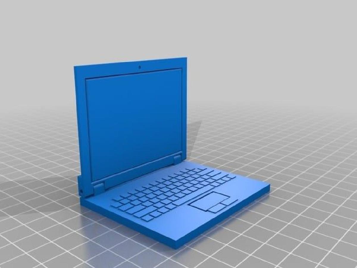 Barbie Doll Laptop (dobrável)