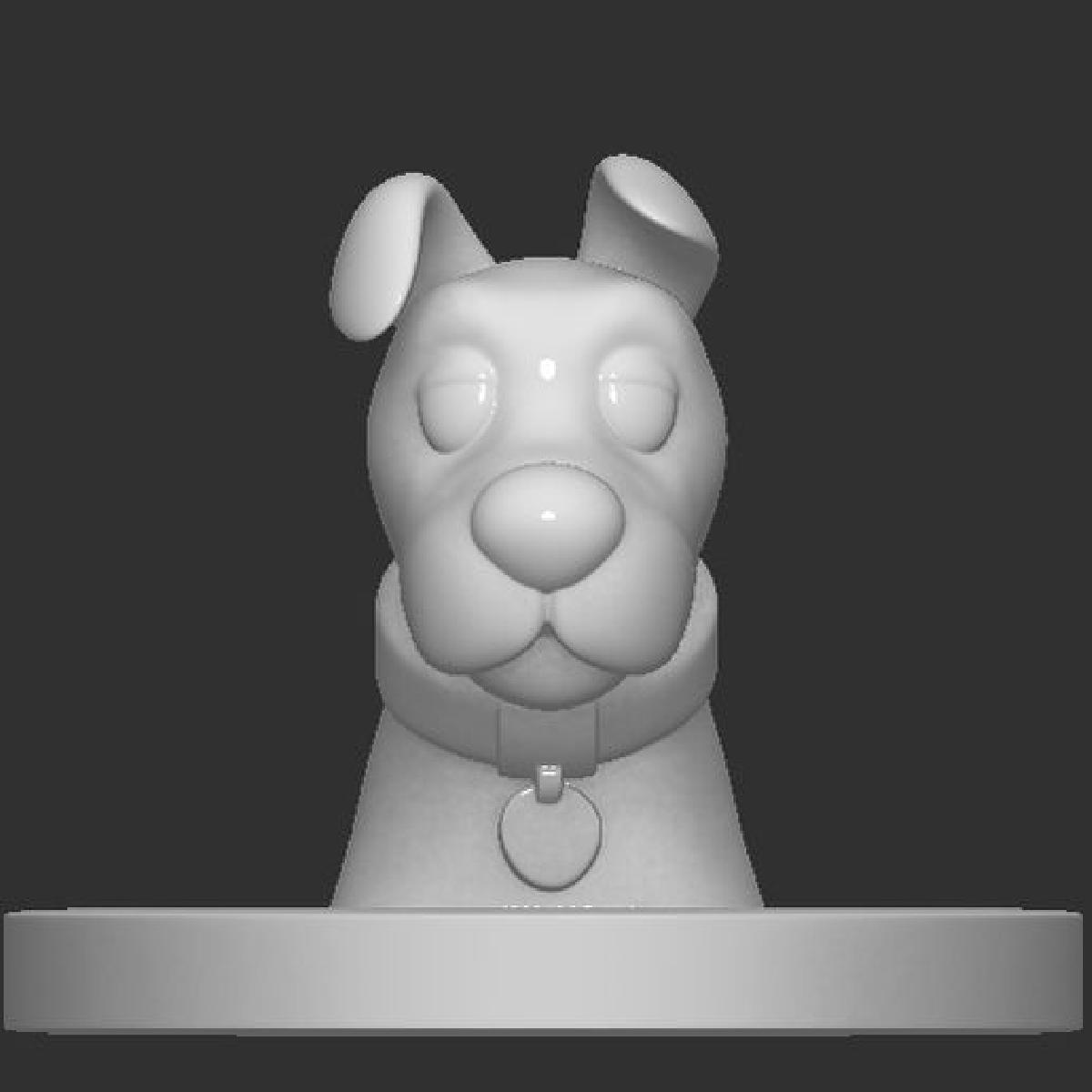 Dogi Bust placa chave