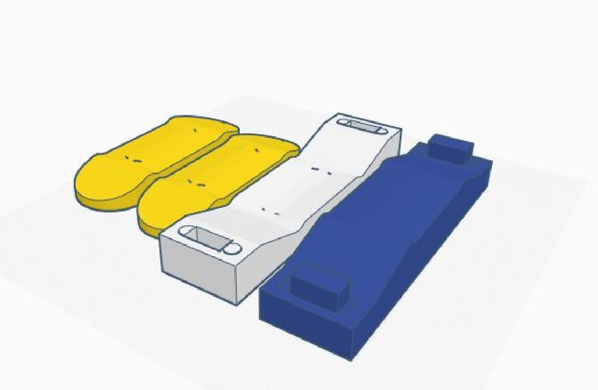 MOLDE DE FINGERBOARD