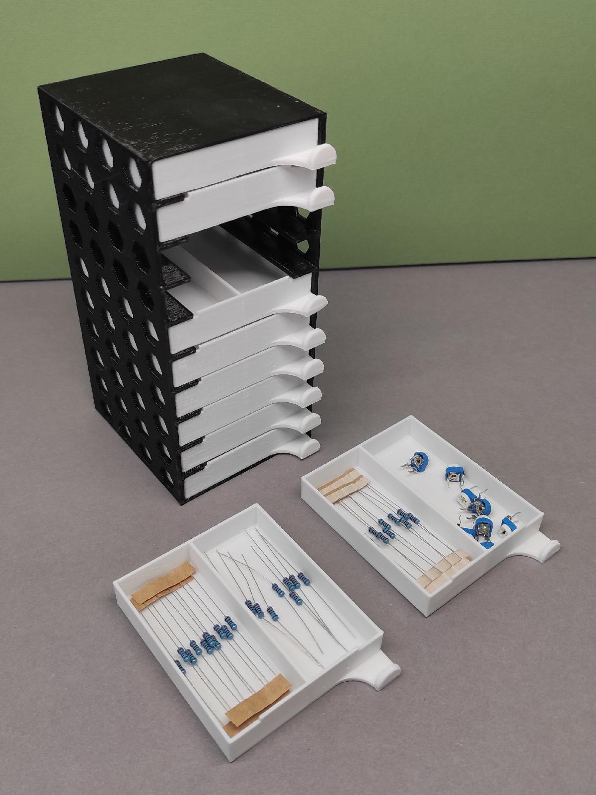 Organizador / resistor / eletronica