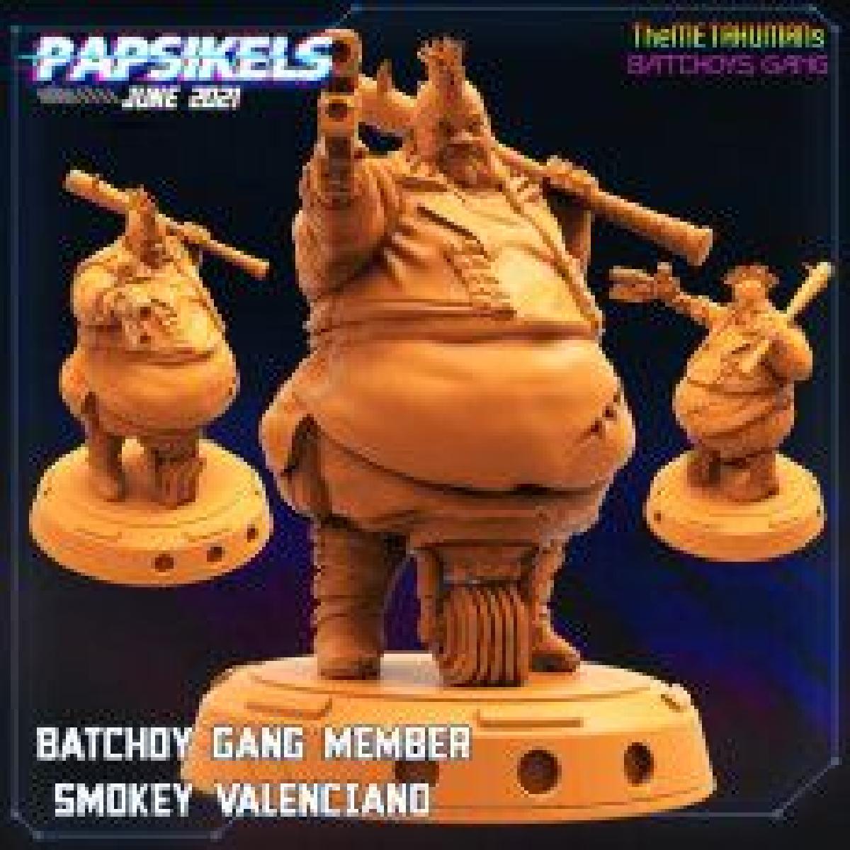 MEMBRO DA GANGUE BATCHOY SMOKEY VALENCIANO