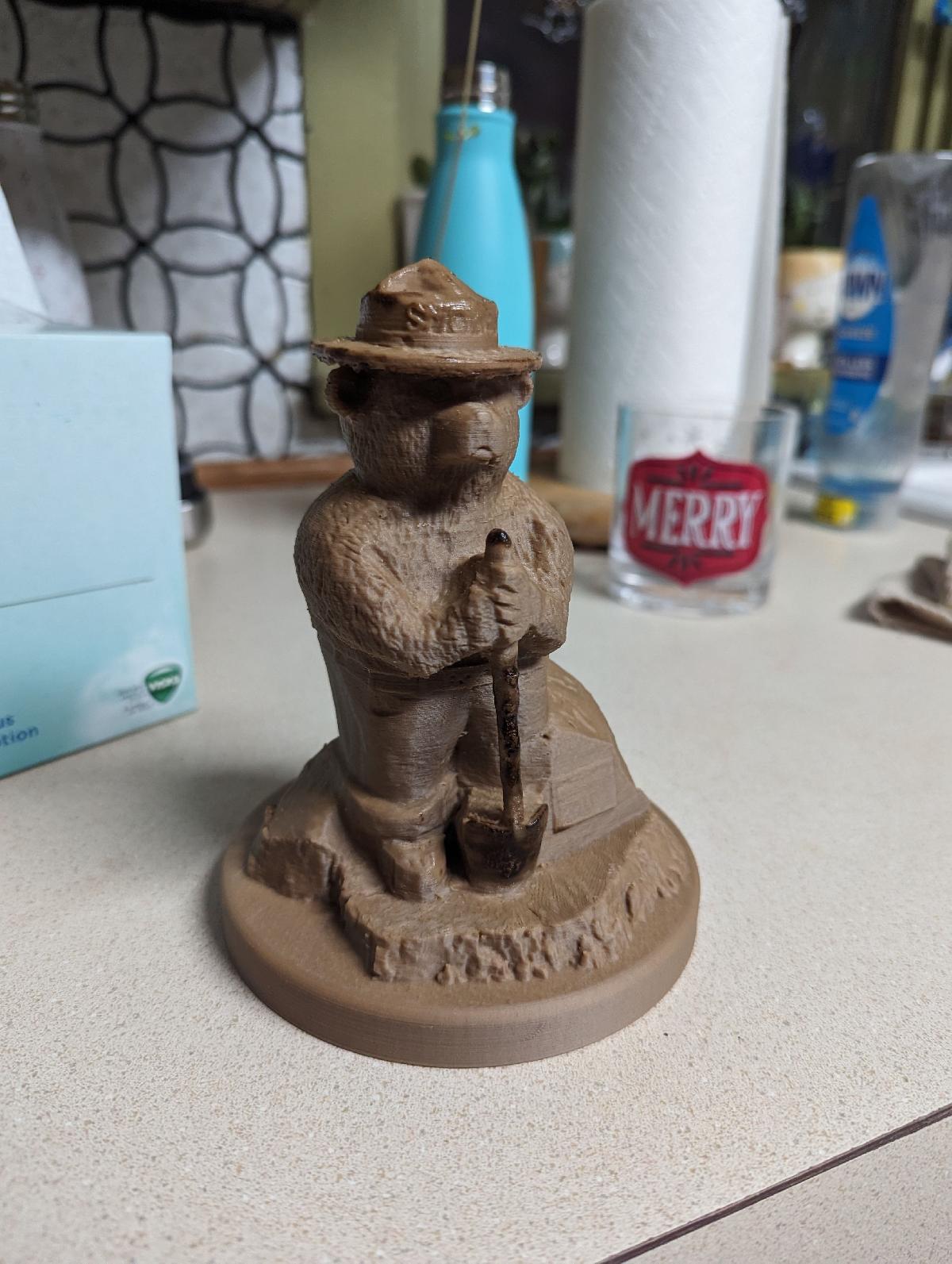 Escultura de Escultura Smokey The Bear