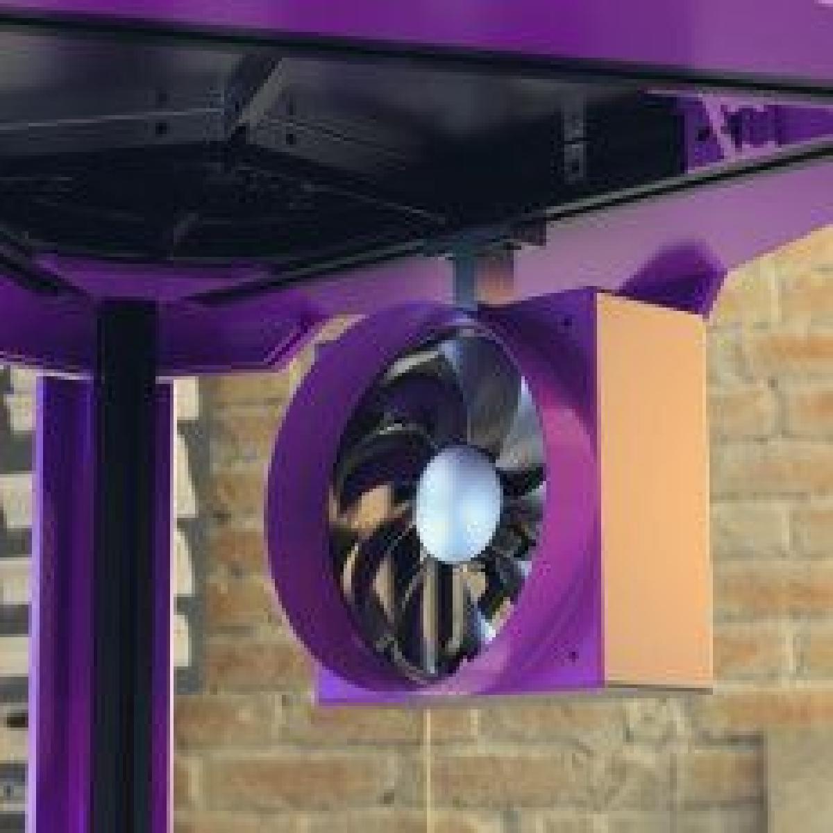Filtro de ar ativo interno
