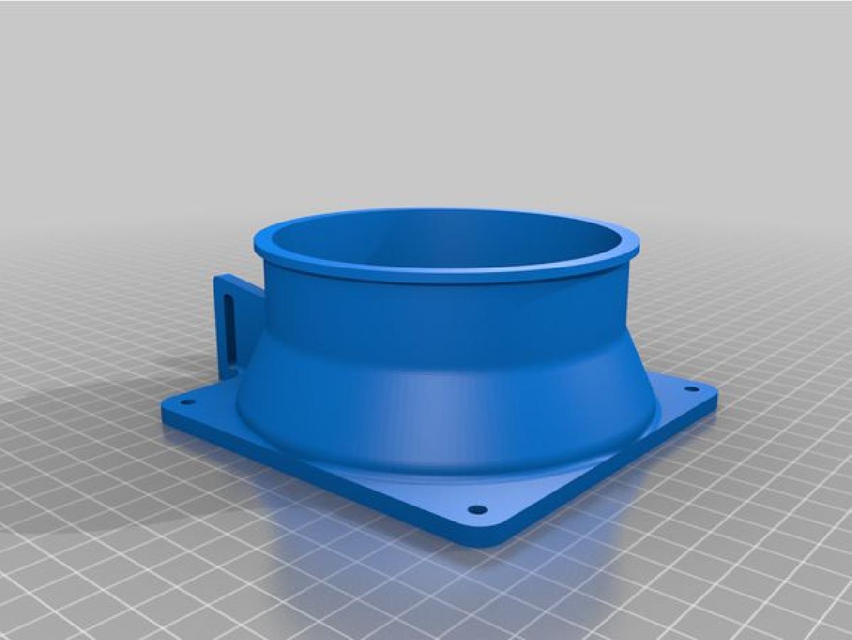 120mm a 4" Cobertura do Exaustor para Tendas de Cultivo
