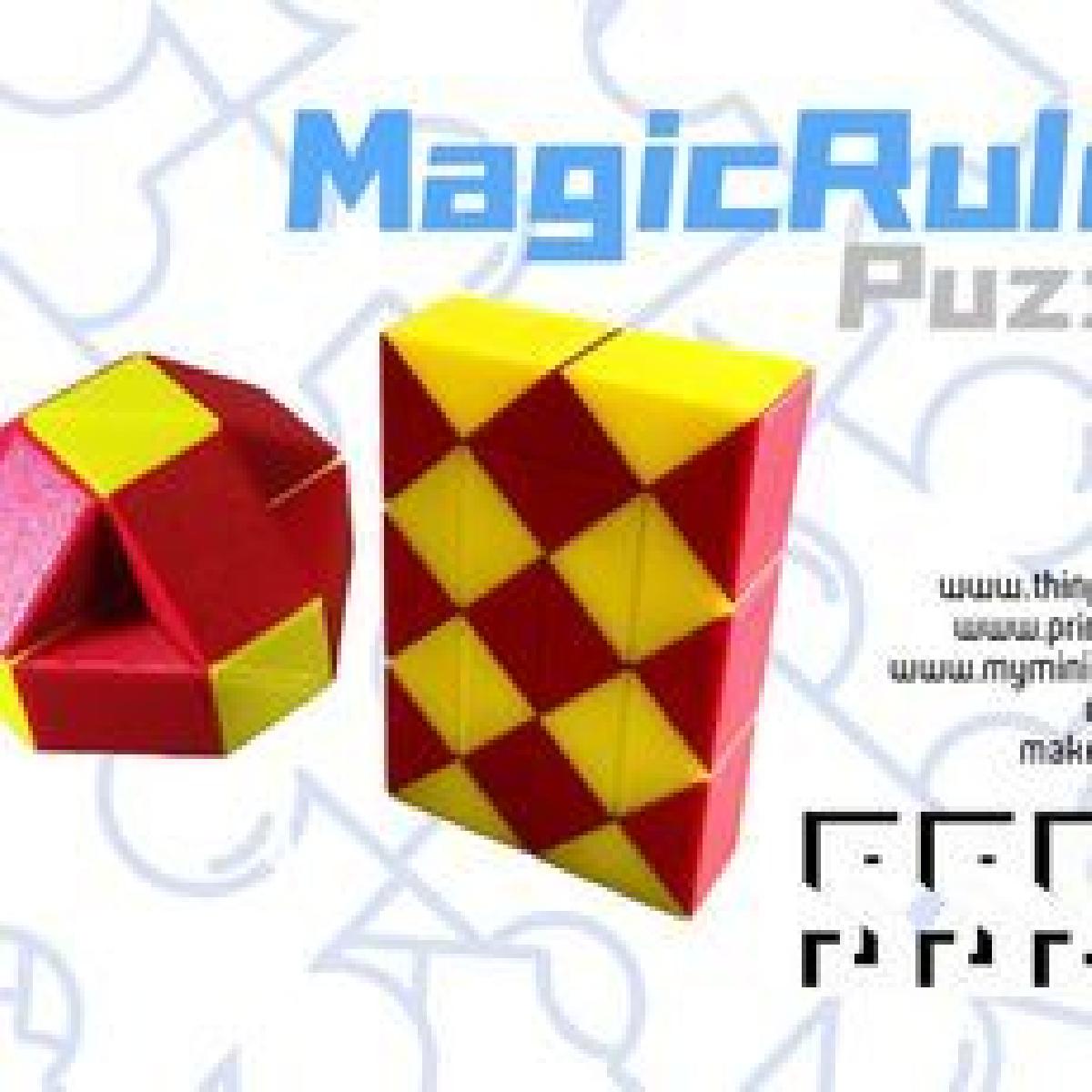 Quebra cabeca de regua magica