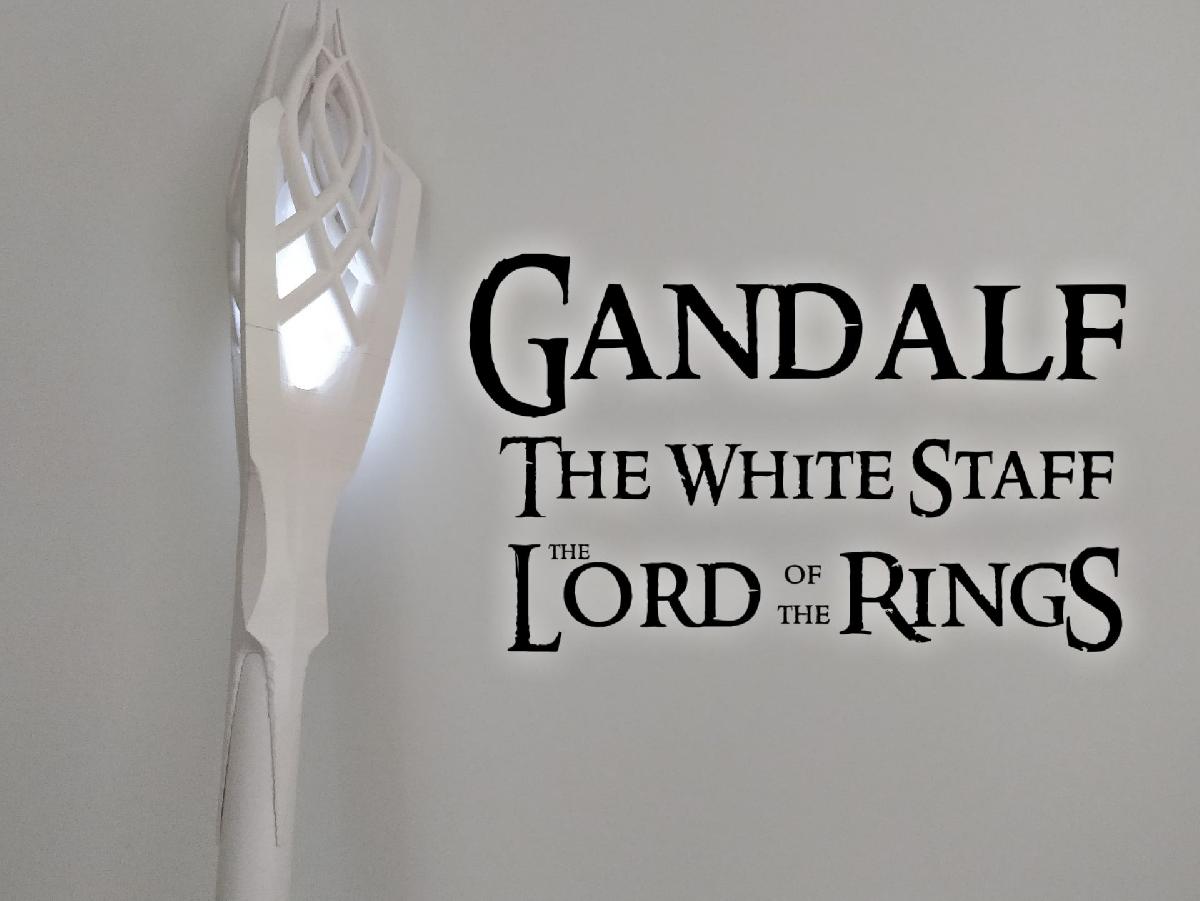 Gandalf O Cajado Branco (O Senhor dos Anéis)