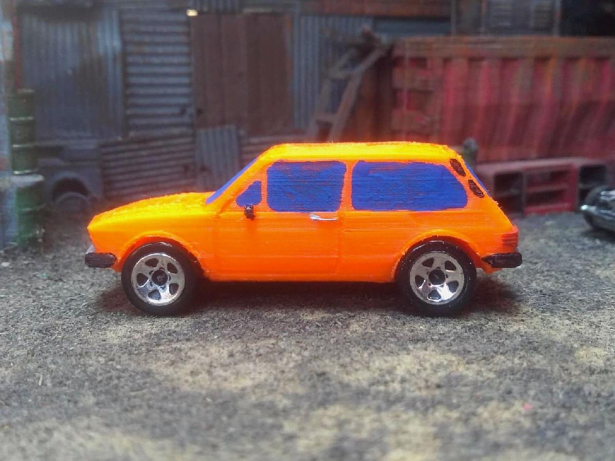 1978 83 VW BRASILIA 1/64 ESCALA (HOT WHEELS) CARRO DE BRINQUEDO