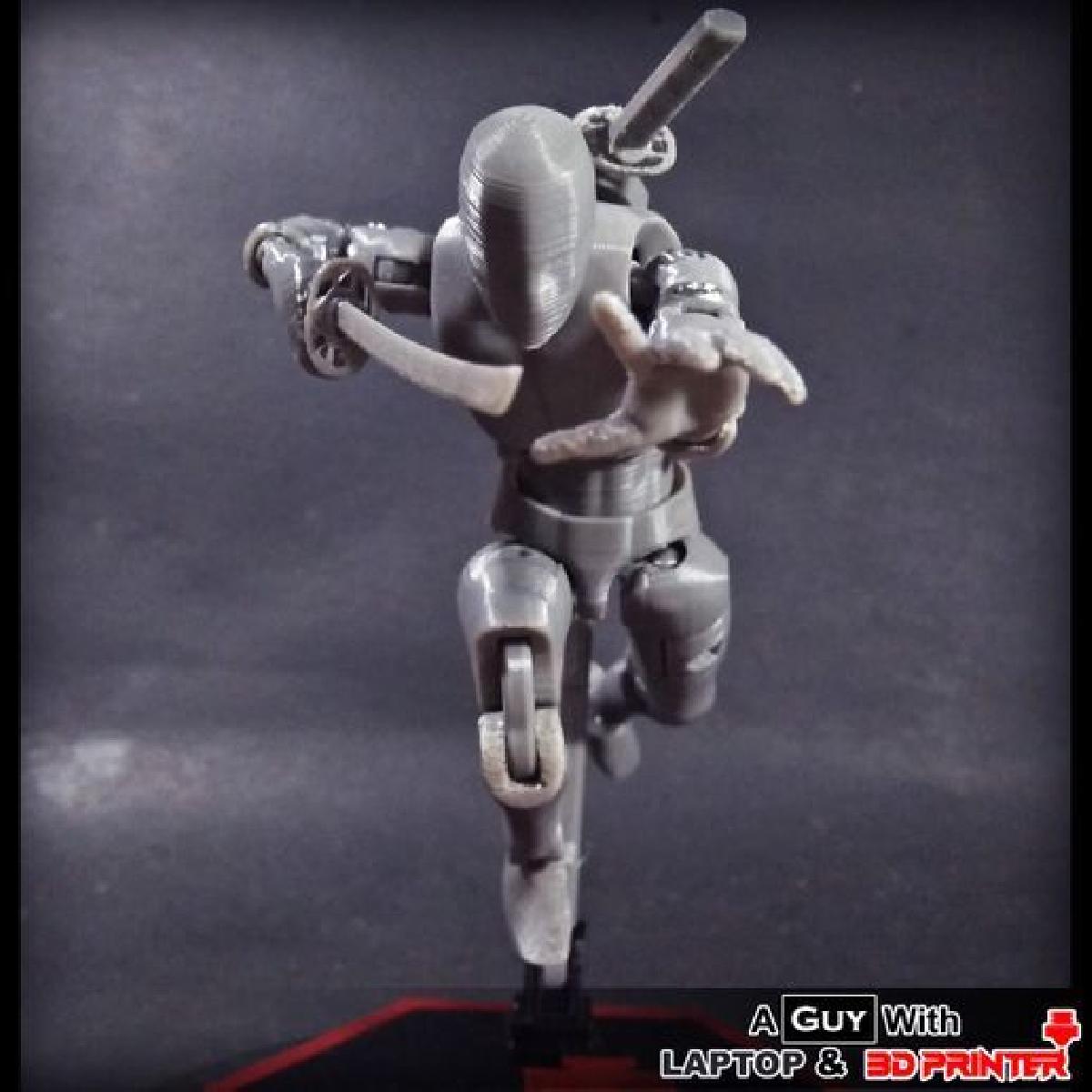 A.D.A.M 0 (Figura de Acao de Boneca Articulada Modelo 0)   Tipo NutBolt