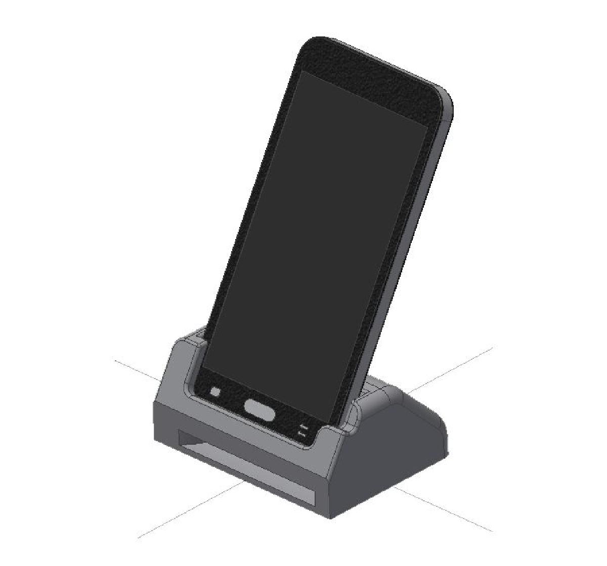 Suporte de telefone de redirecionamento de som para Samsung Galaxy S5