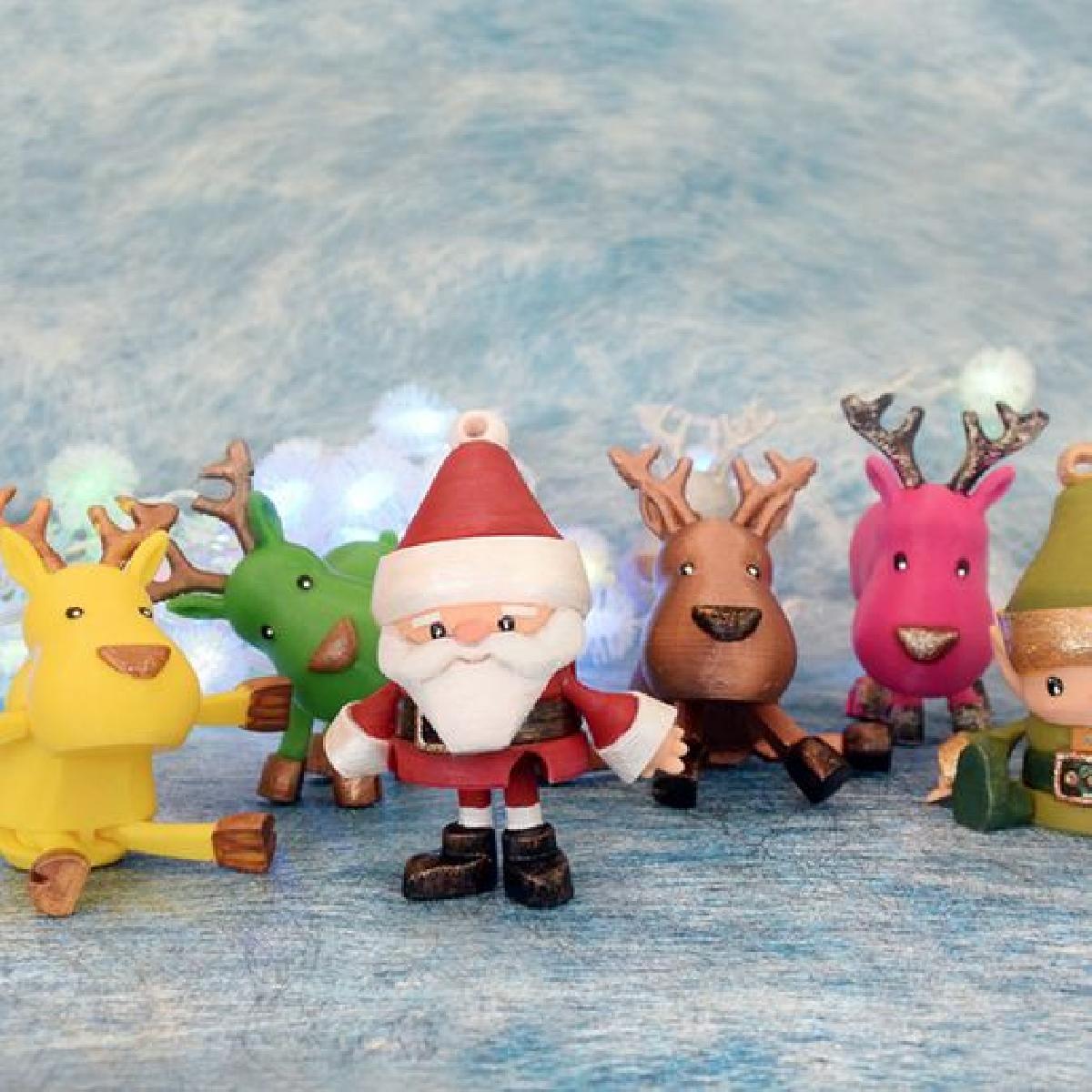 Brinquedos de Natal Articulados