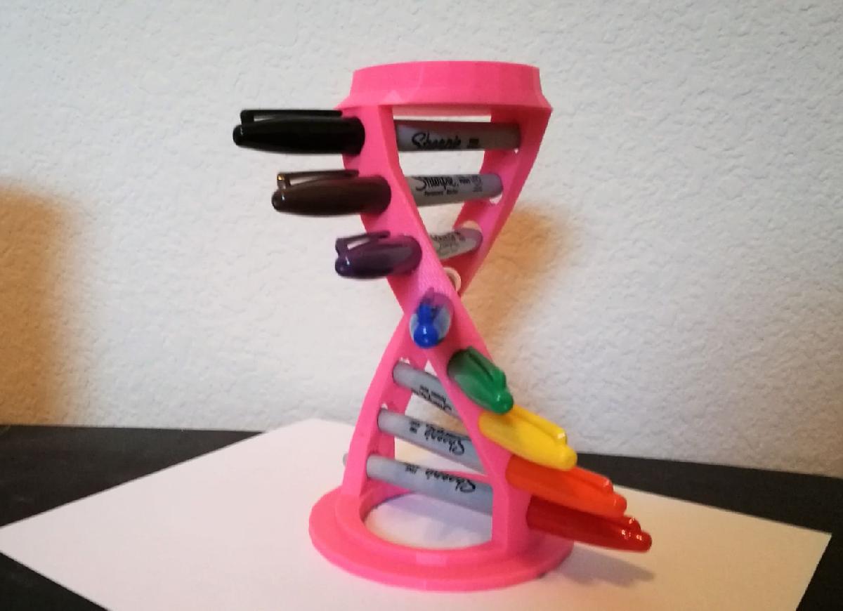 Sharpie_8Pen_Helix_holder