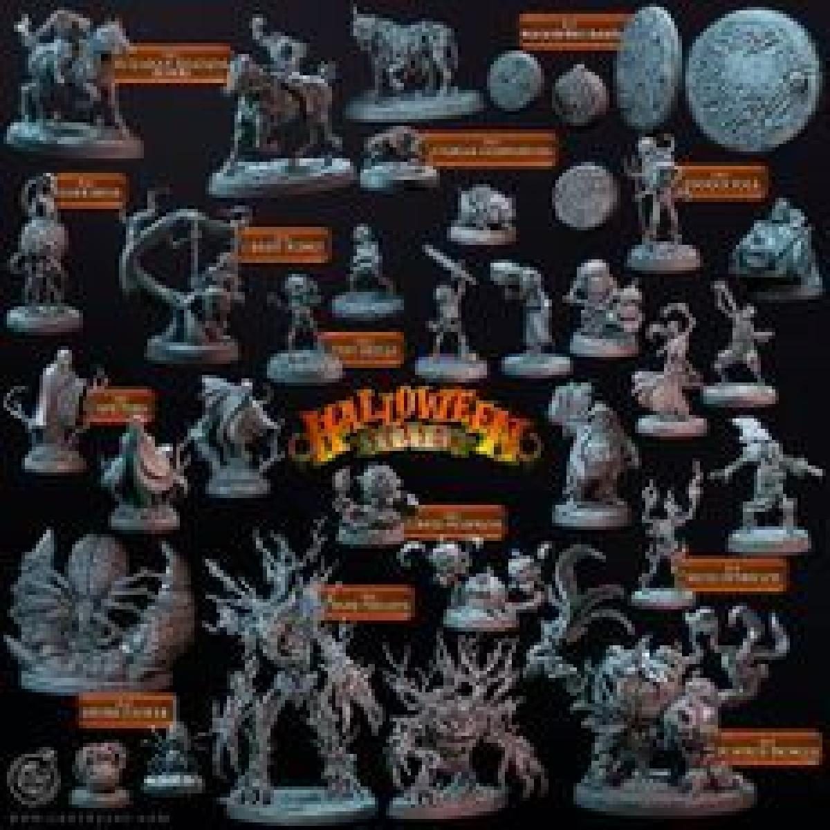 Temporada de Halloween (Pre Suportado) (Conjunto)