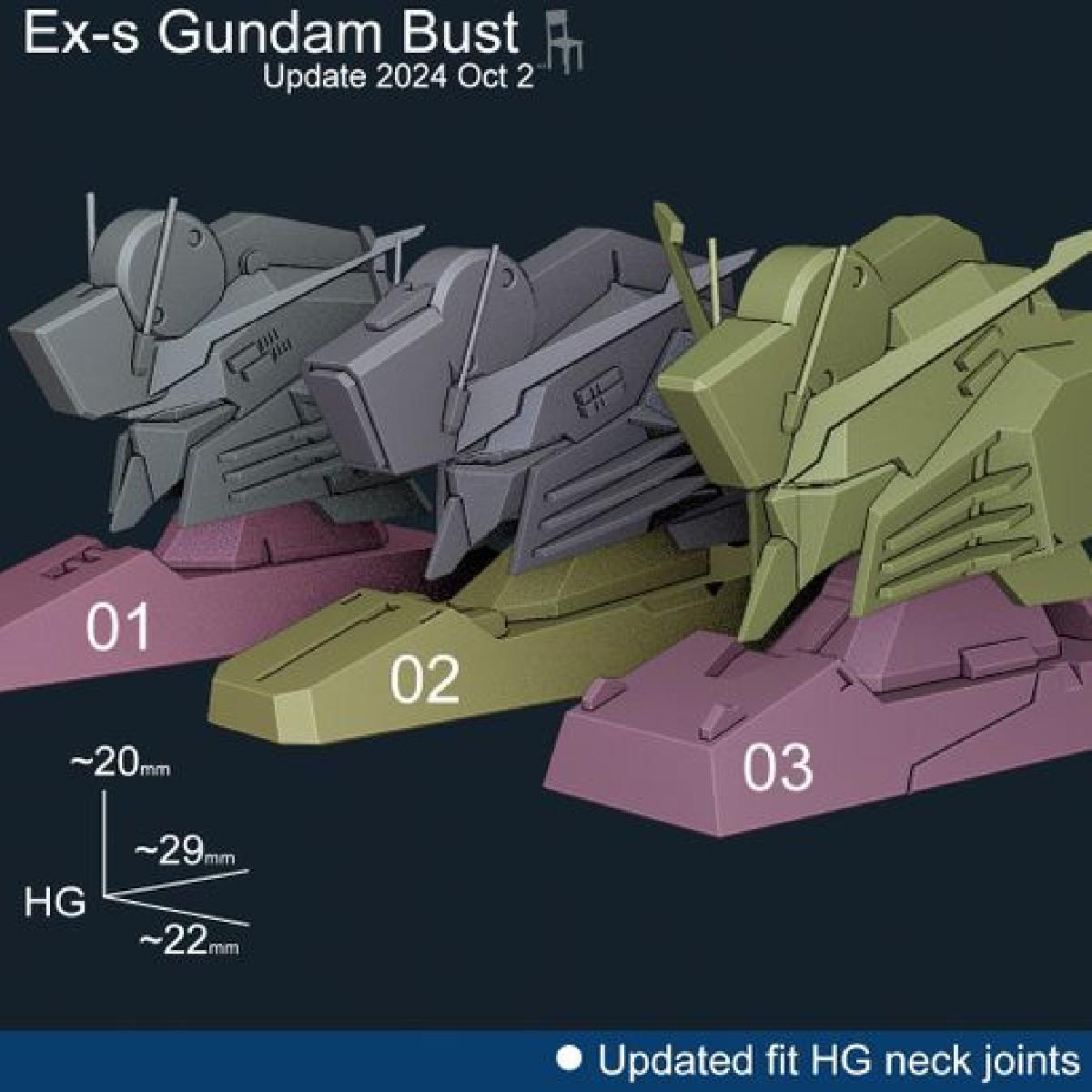 Ex s Gundam Bust Update 01 03@Oct 2024 (versao antiga 01 04@Jan 2023)