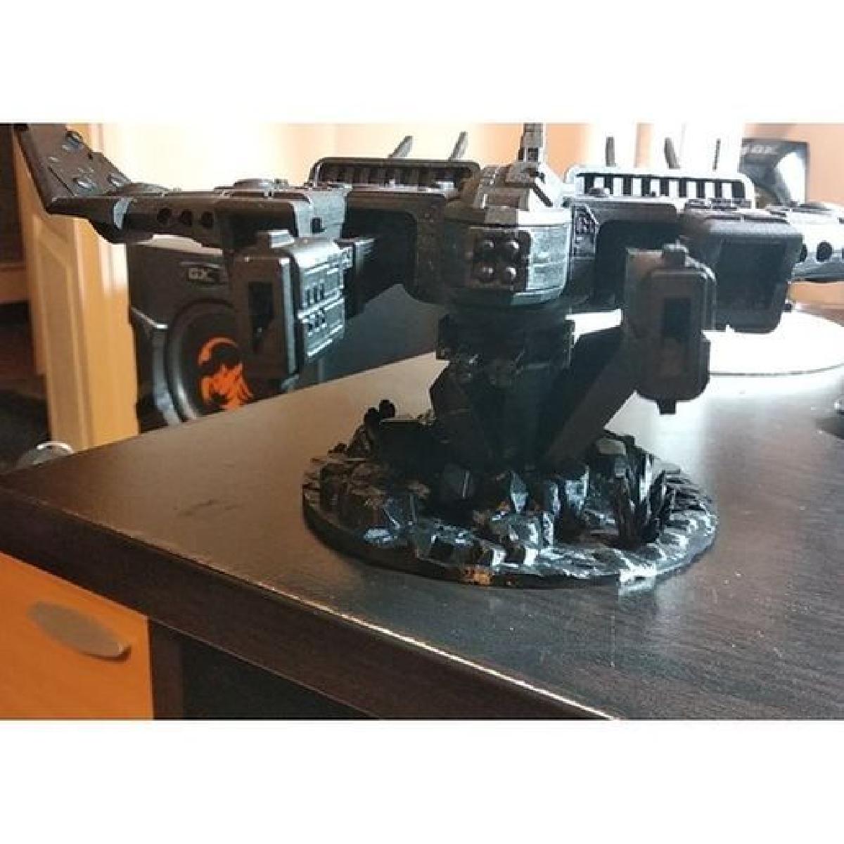 SPACE FISHMEN TITAN KILLER BITEYFISH AX 1 0 escala 28mm por Sephyk