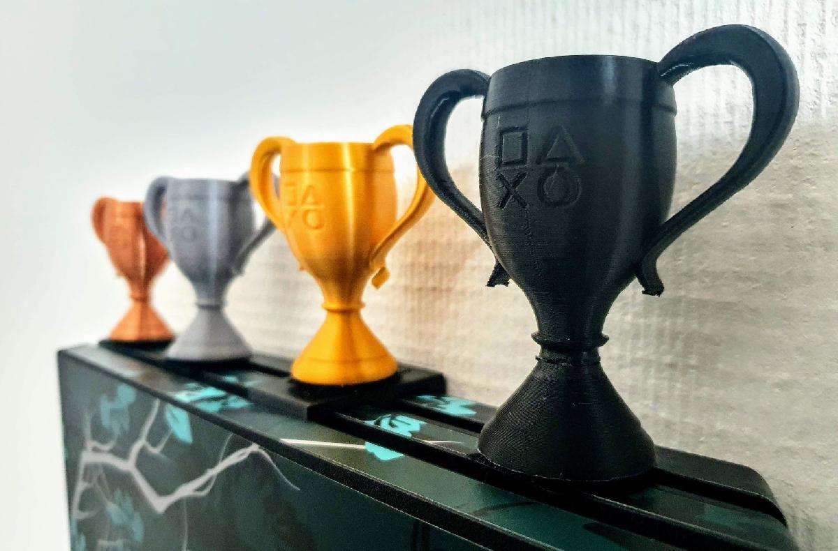 PS5 / Black Playstation Trophy   Um unico arquivo para trofeus PSN