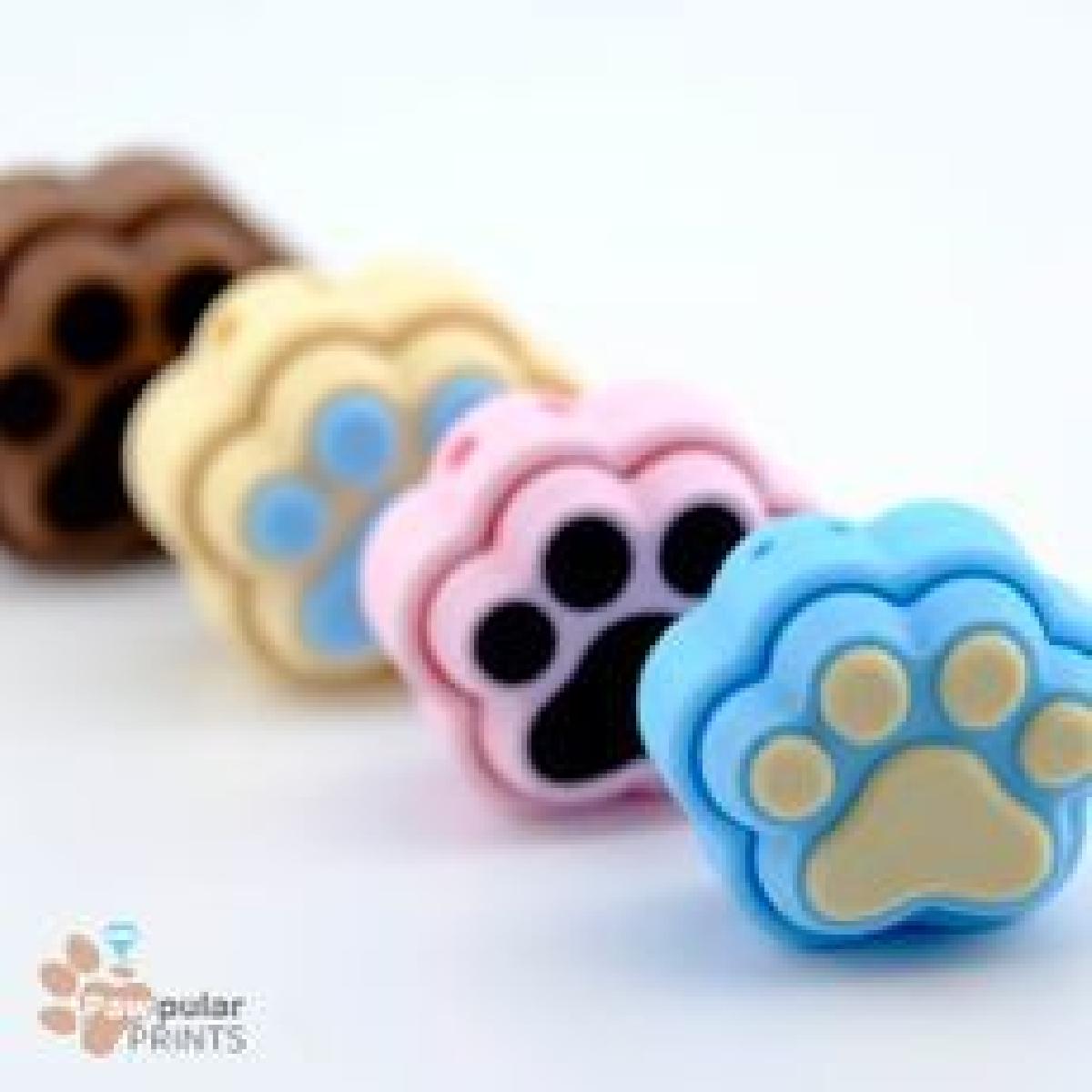 Pet Paw Clickers, Multi Pack   Chaveiro Fidget [Uso Privado Apenas]