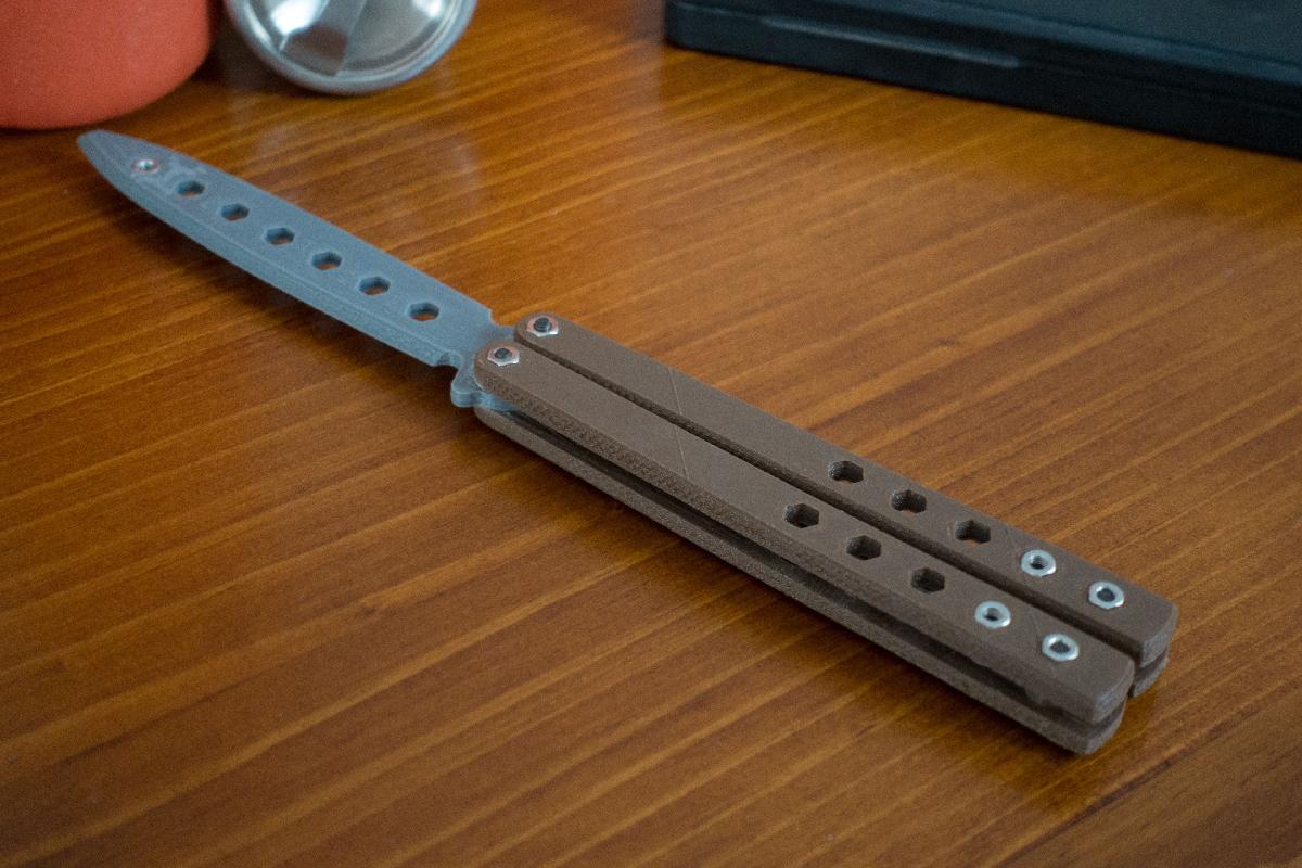 Benchmade 62 balisong faca borboleta M3 fixadores