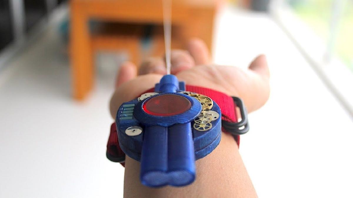 FUNCIONAL Spider man Web shooter