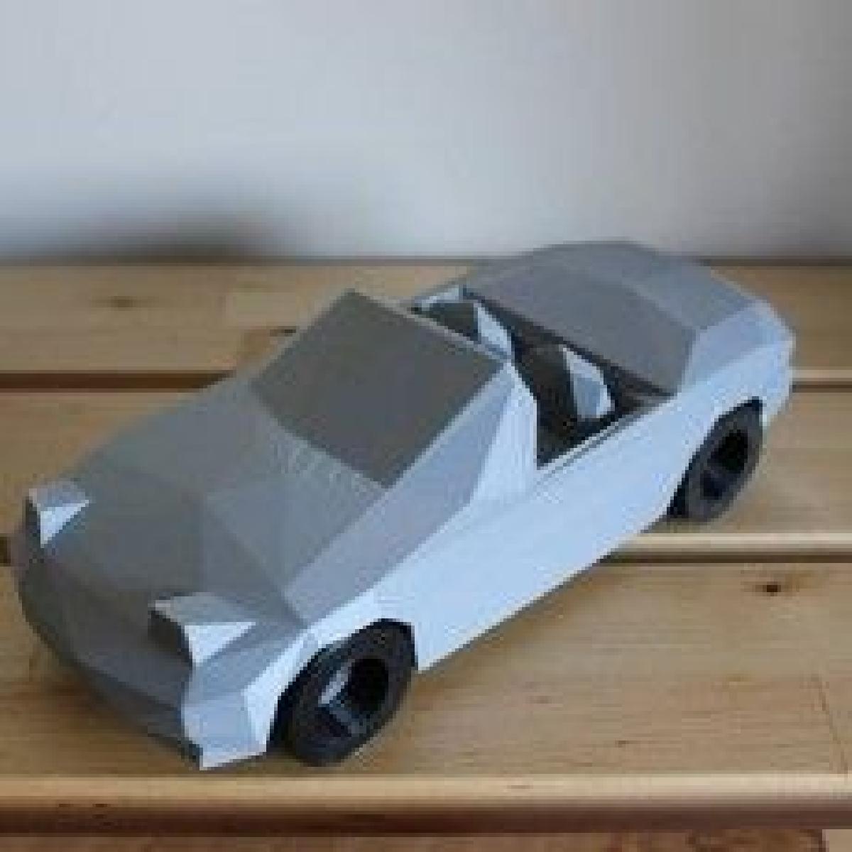 Low Poly Mazda Miata