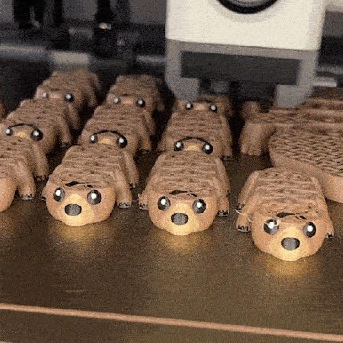 Urso Flexi Grizzly (Chaveiro & Ima) 🐻