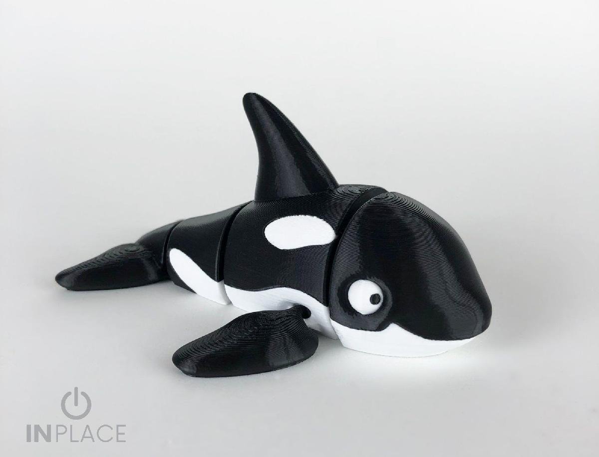 Orca bonito articulado